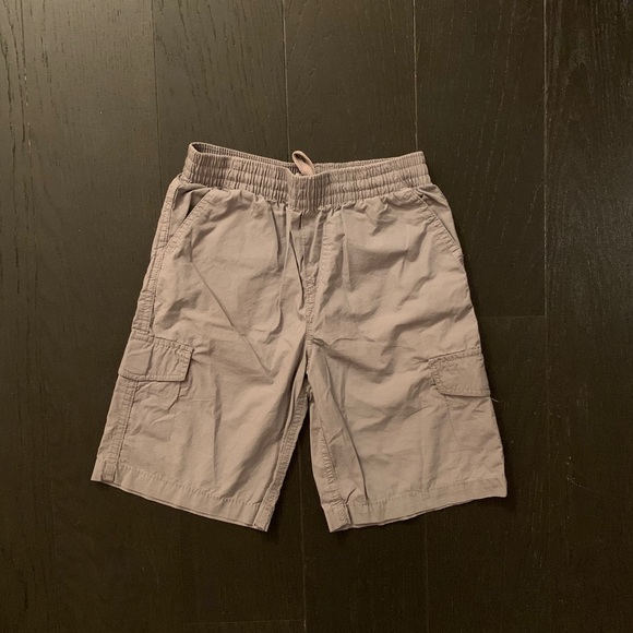 Boys Grey Khaki Shorts - Picture 2 of 2